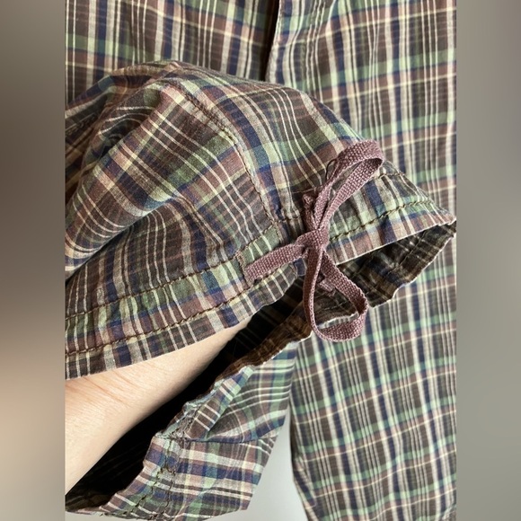 Shorts Woman’s 14 Brown Bermuda Lots Of Pockets Preowned Gently - Picture 3 of 12